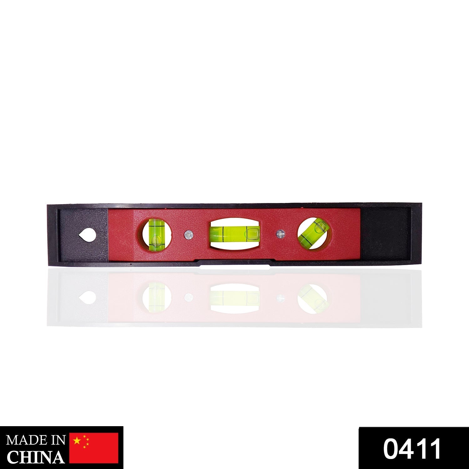 Portable level with three bubbles, compact and easy to use. Portable level with three bubbles, compact and easy to use.